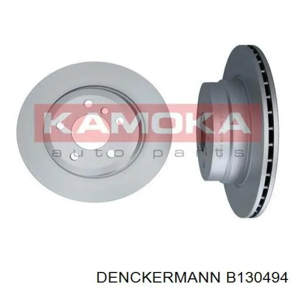 B130494 Denckermann disco de freno trasero