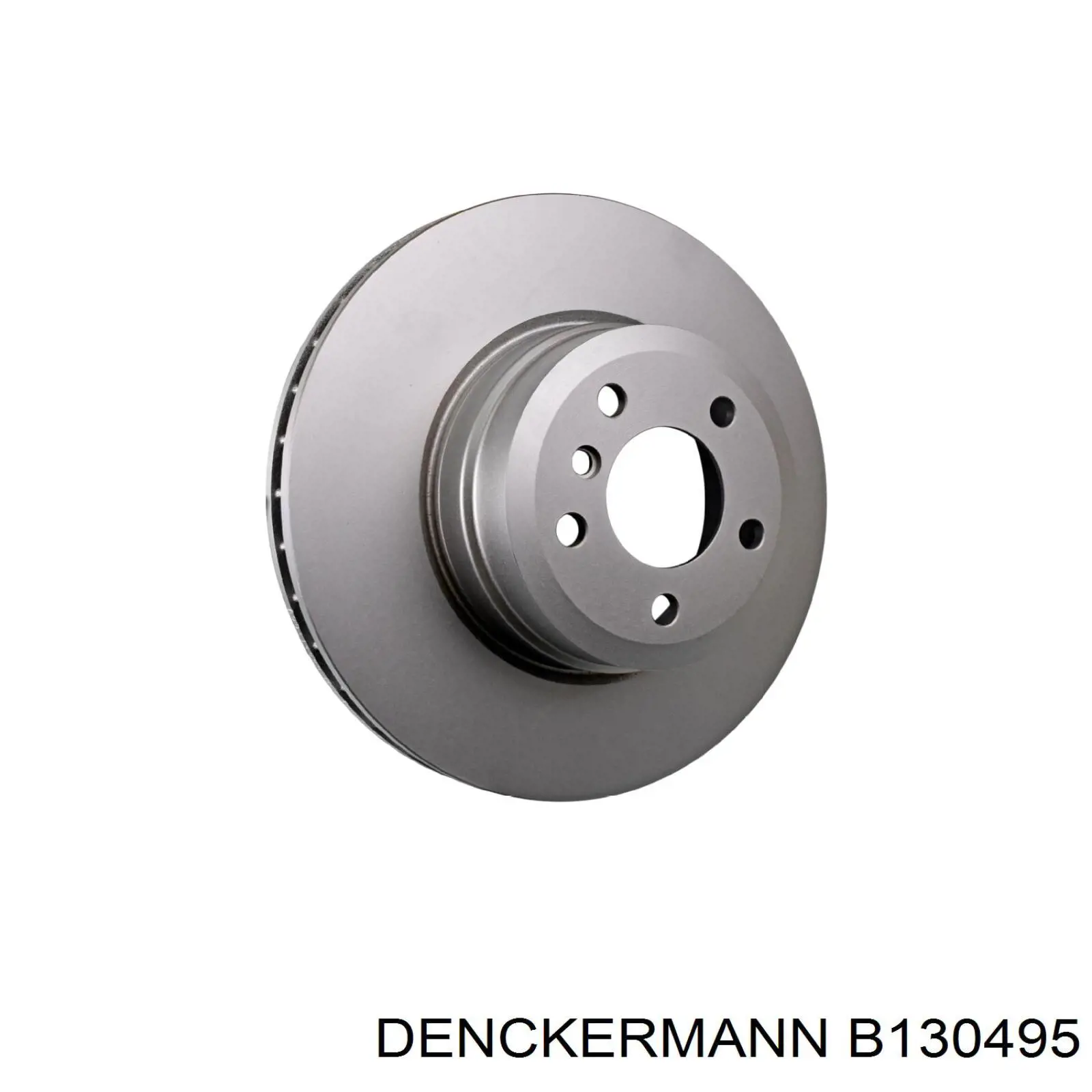 Disco de freno trasero DENCKERMANN B130495