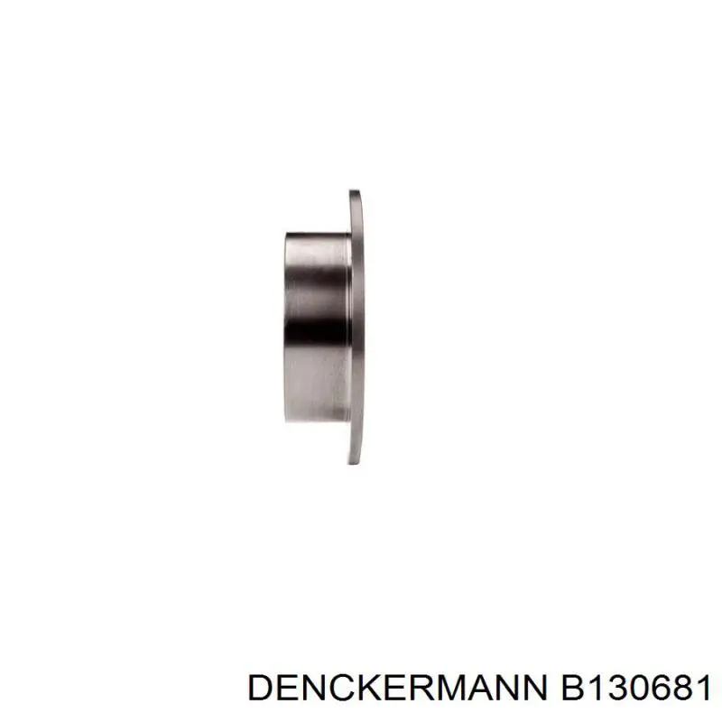 B130681 Denckermann disco de freno trasero