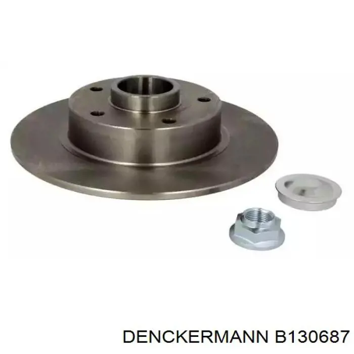 Frenos traseros Denckermann B130687