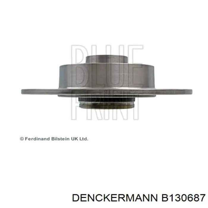 Disco de freno trasero Denckermann B130687 precio, desde 72,93 EUR