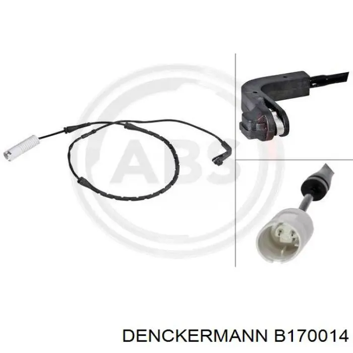 B170014 Denckermann contacto de aviso, desgaste de los frenos