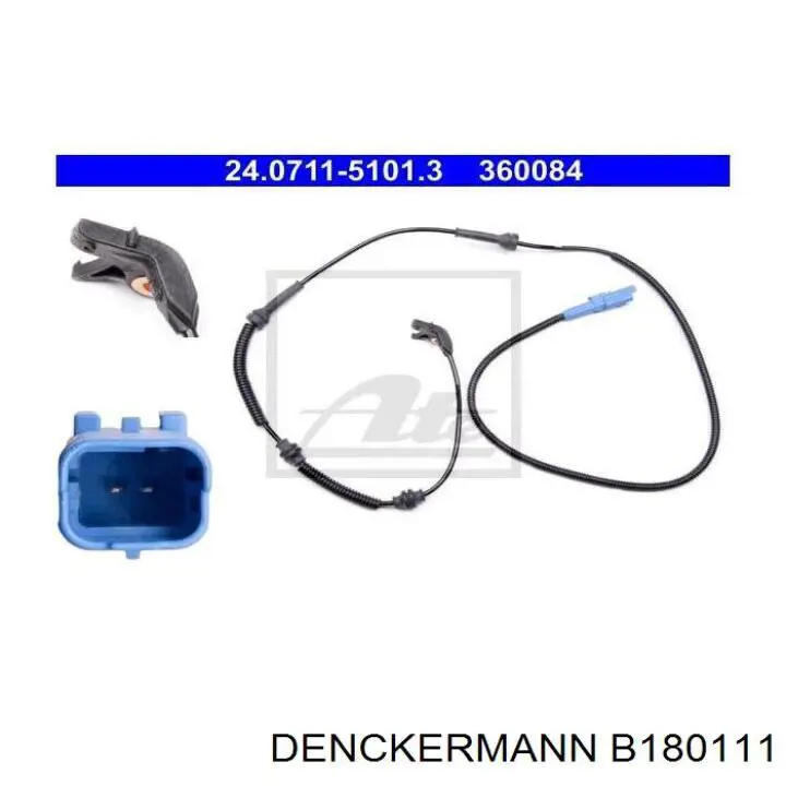 B180111 Denckermann sensor abs delantero