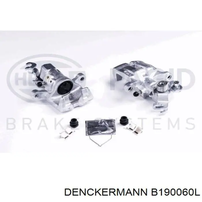 B190060L Denckermann pinza de freno trasera izquierda