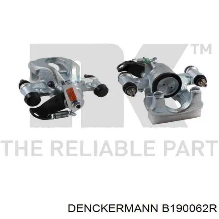 B190062R Denckermann pinza de freno trasero derecho