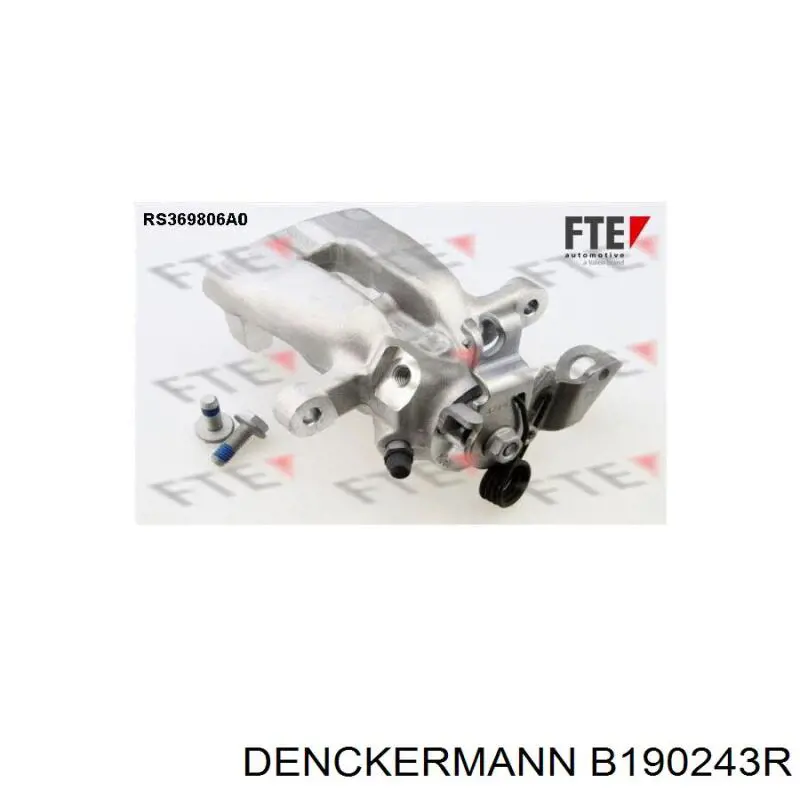 B190243R Denckermann pinza de freno trasero derecho