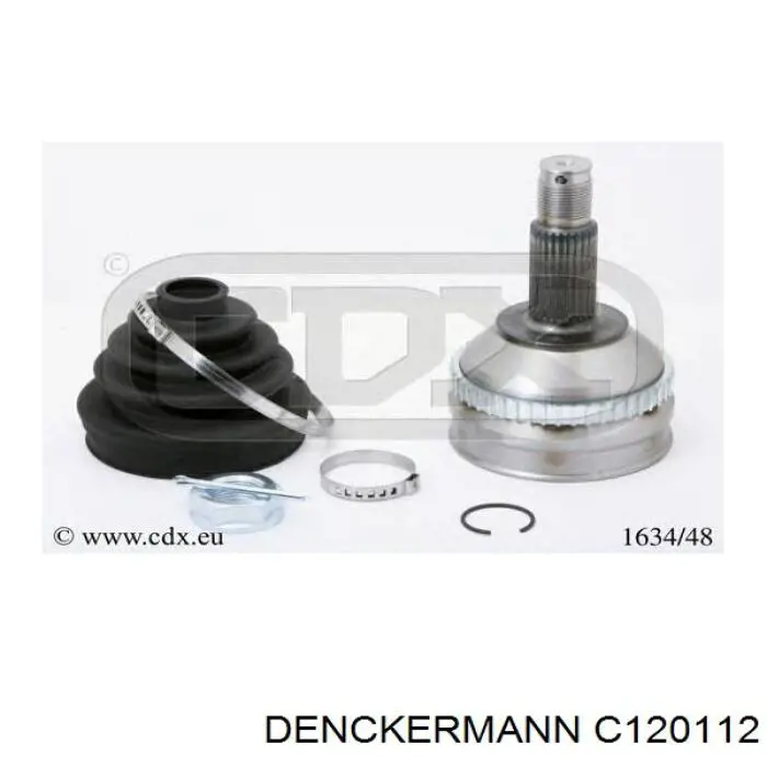 Junta homocinética exterior delantera Denckermann C120112