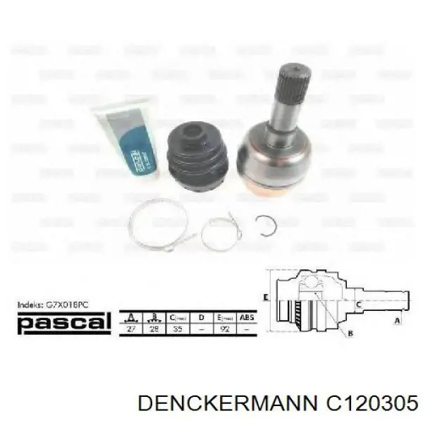 C120305 Denckermann junta homocinética interior delantera