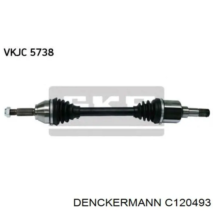 C120493 Denckermann junta homocinética interior delantera izquierda