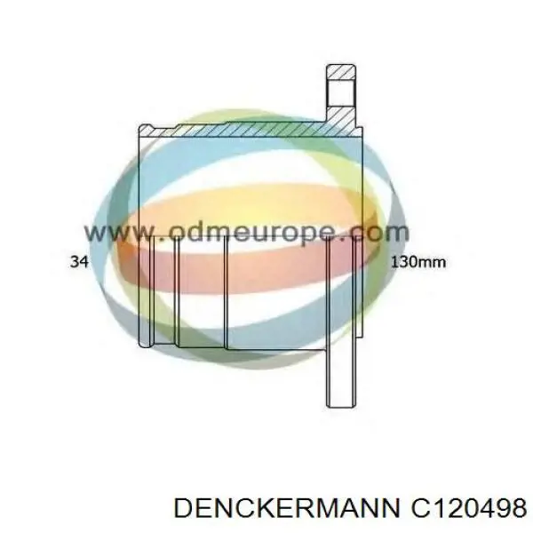 Comprar C120498 Denckermann Junta homocinética interna delantera