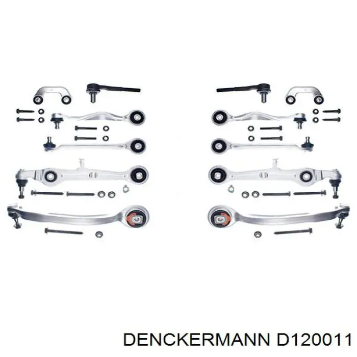 D120011 Denckermann barra oscilante, suspensión de ruedas delantera, inferior izquierda