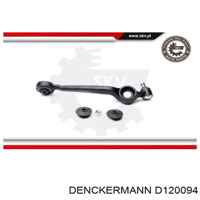 D120094 Denckermann barra oscilante, suspensión de ruedas delantera, inferior izquierda