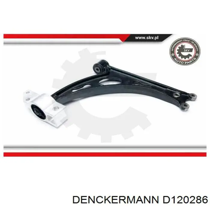 D120286 Denckermann barra oscilante, suspensión de ruedas delantera, inferior izquierda