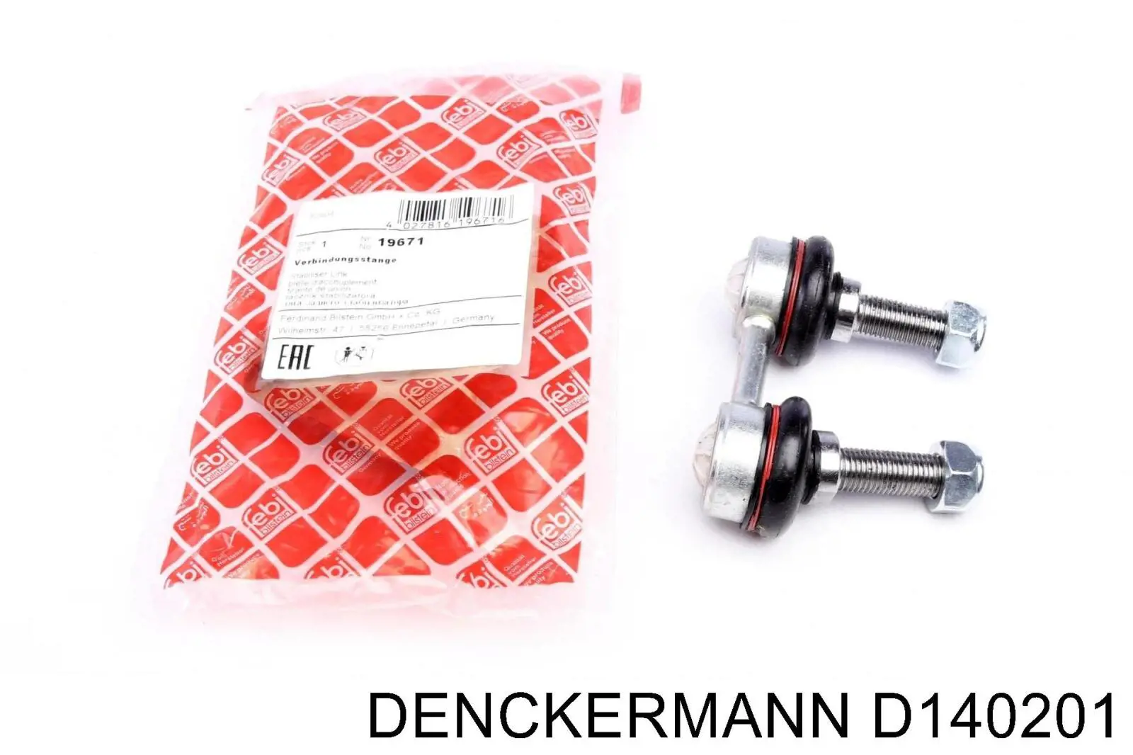 D140201 Denckermann soporte de barra estabilizadora trasera