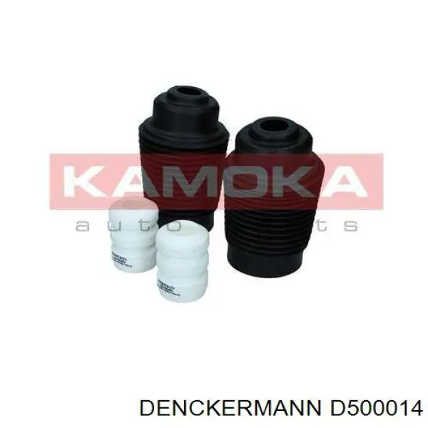 Tope de amortiguador trasero, suspensión + fuelle DENCKERMANN D500014