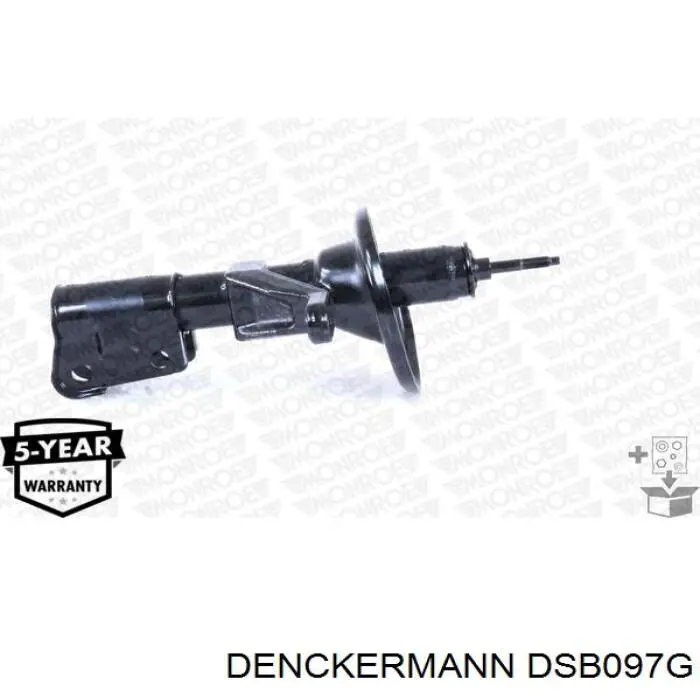 DSB097G Denckermann amortiguador delantero derecho