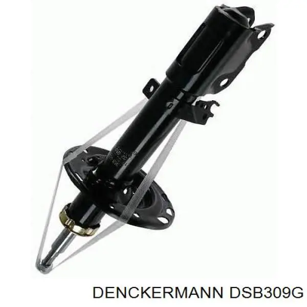 DSB309G Denckermann amortiguador trasero derecho