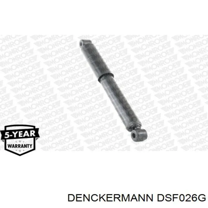 DSF026G Denckermann amortiguador trasero