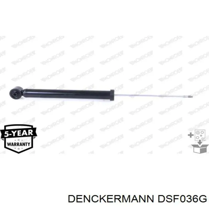 Amortiguador trasero DSF036G Denckermann