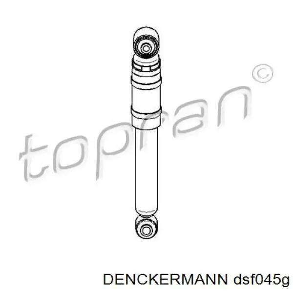 Amortiguador trasero Opel Astra 51, 52, F35, M35