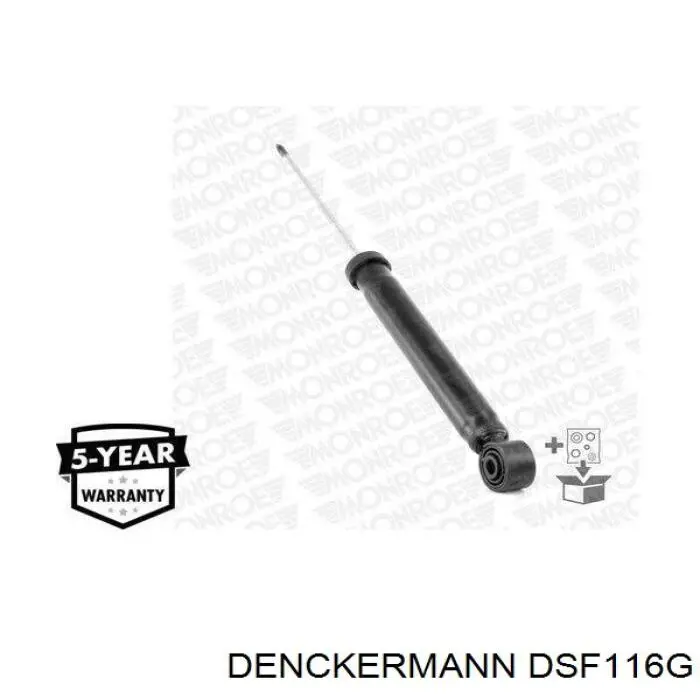 DSF116G Denckermann amortiguador trasero