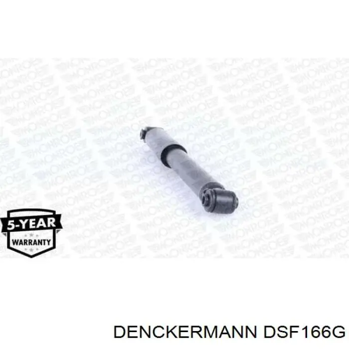 DSF166G Denckermann amortiguador trasero