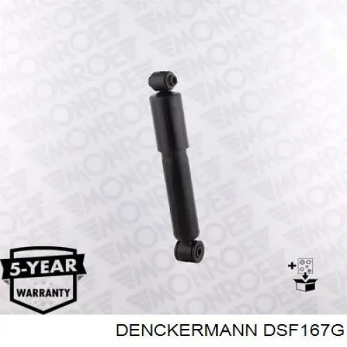 DSF167G Denckermann amortiguador trasero