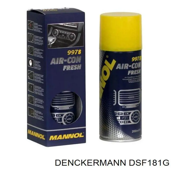 DSF181G Denckermann amortiguador trasero