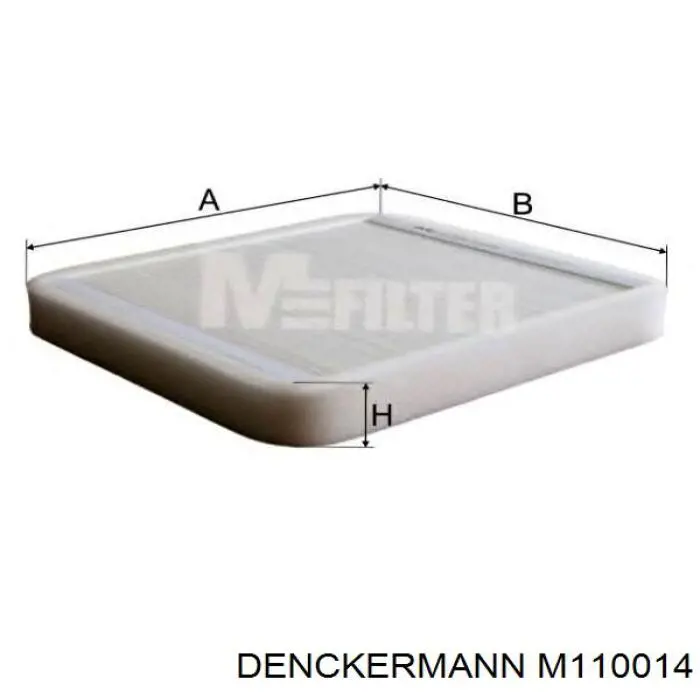 M110014 Denckermann Filtro antipolen
