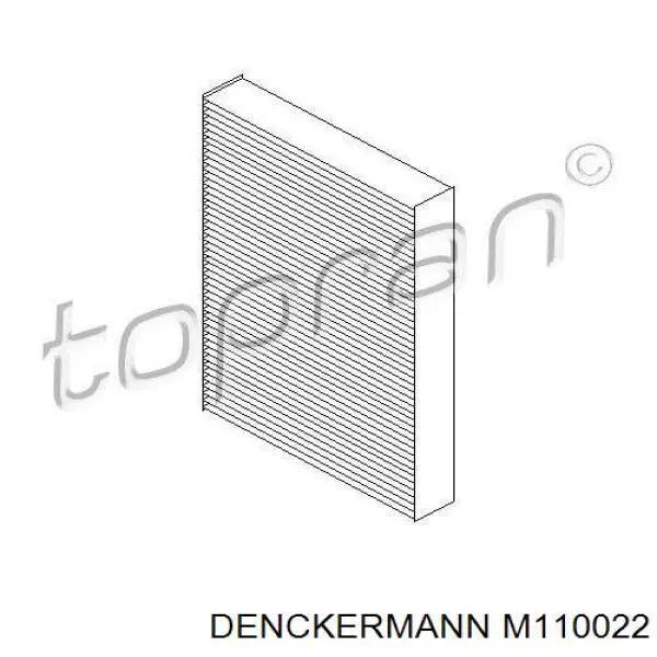 M110022 Denckermann filtro habitáculo