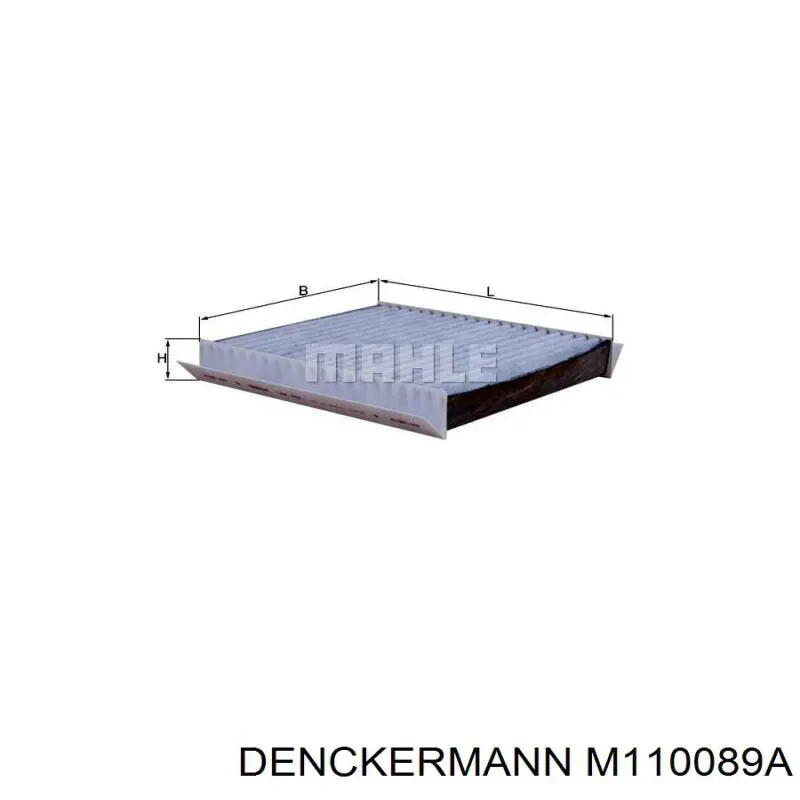 M110089A Denckermann filtro de habitáculo