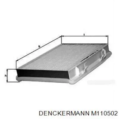 Filtro de cabina Denckermann M110502 precio, desde 13,94 EUR