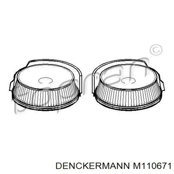 M110671 Denckermann filtro habitáculo