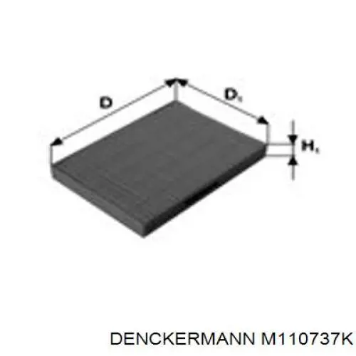 M110737K Denckermann filtro habitáculo