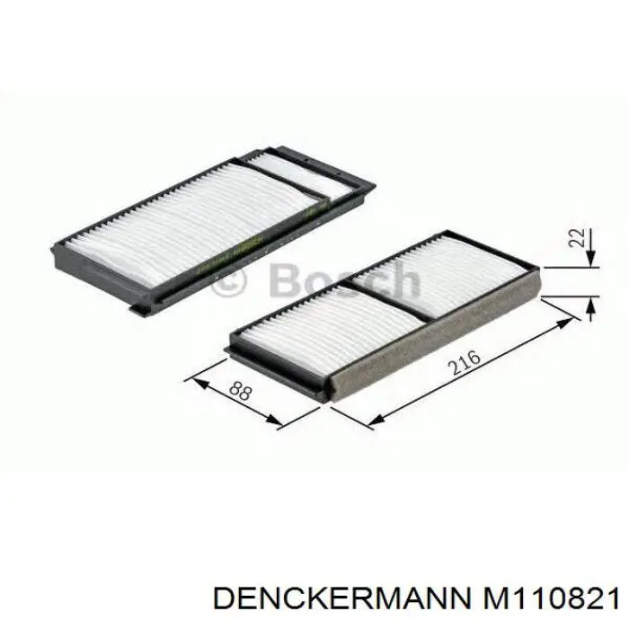 Comprar M110821 Denckermann Filtro de aire del habitáculo