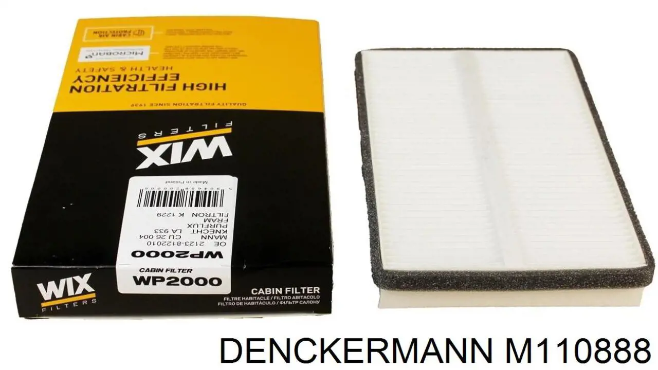 Filtro de cabina Denckermann M110888 precio, desde 9,11 EUR