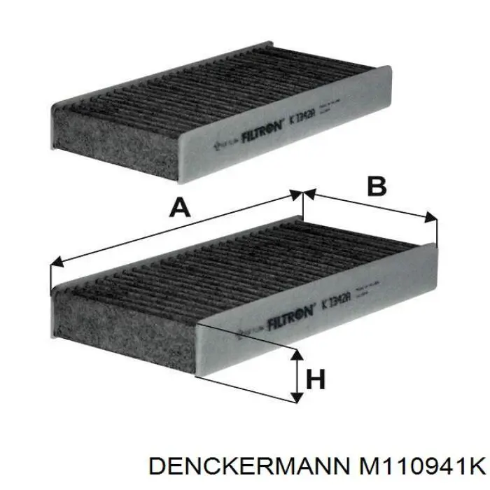Comprar M110941K Denckermann Filtro de aire del habitáculo