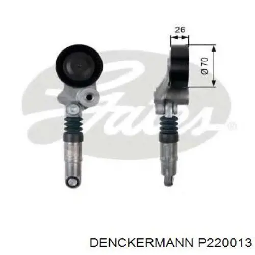 P220013 Denckermann Polea tensora