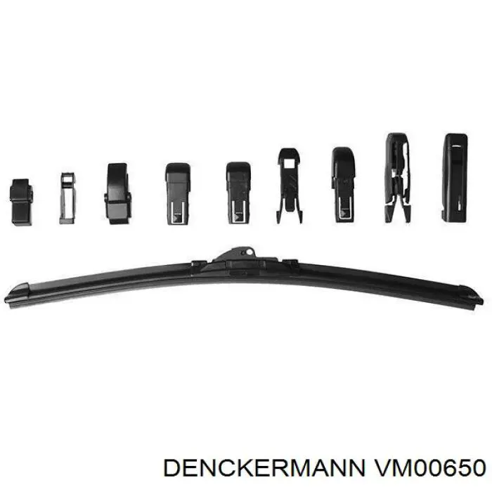 Comprar VM00650 Denckermann Juego de escobillas de luna delantera, 2 piezas