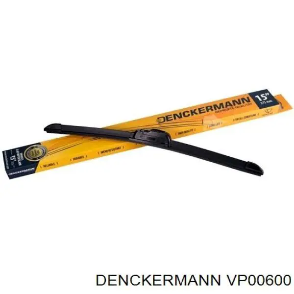 VP00600 Denckermann limpiaparabrisas de luna delantera conductor