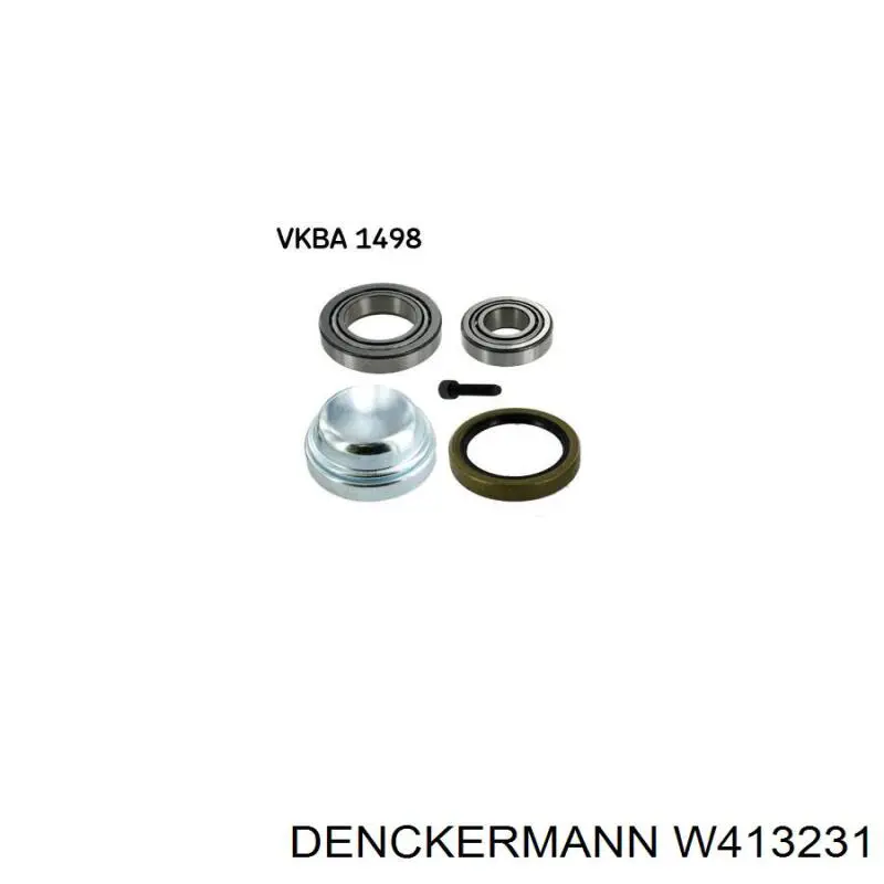 W413231 Denckermann cojinete de rueda delantero