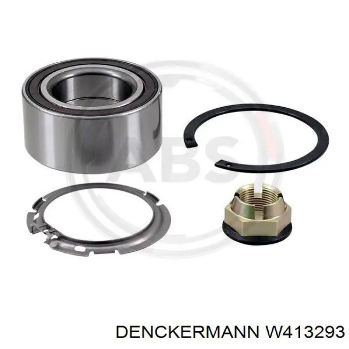 Cojinete de rueda delantero Denckermann W413293 precio, desde 33,37 EUR