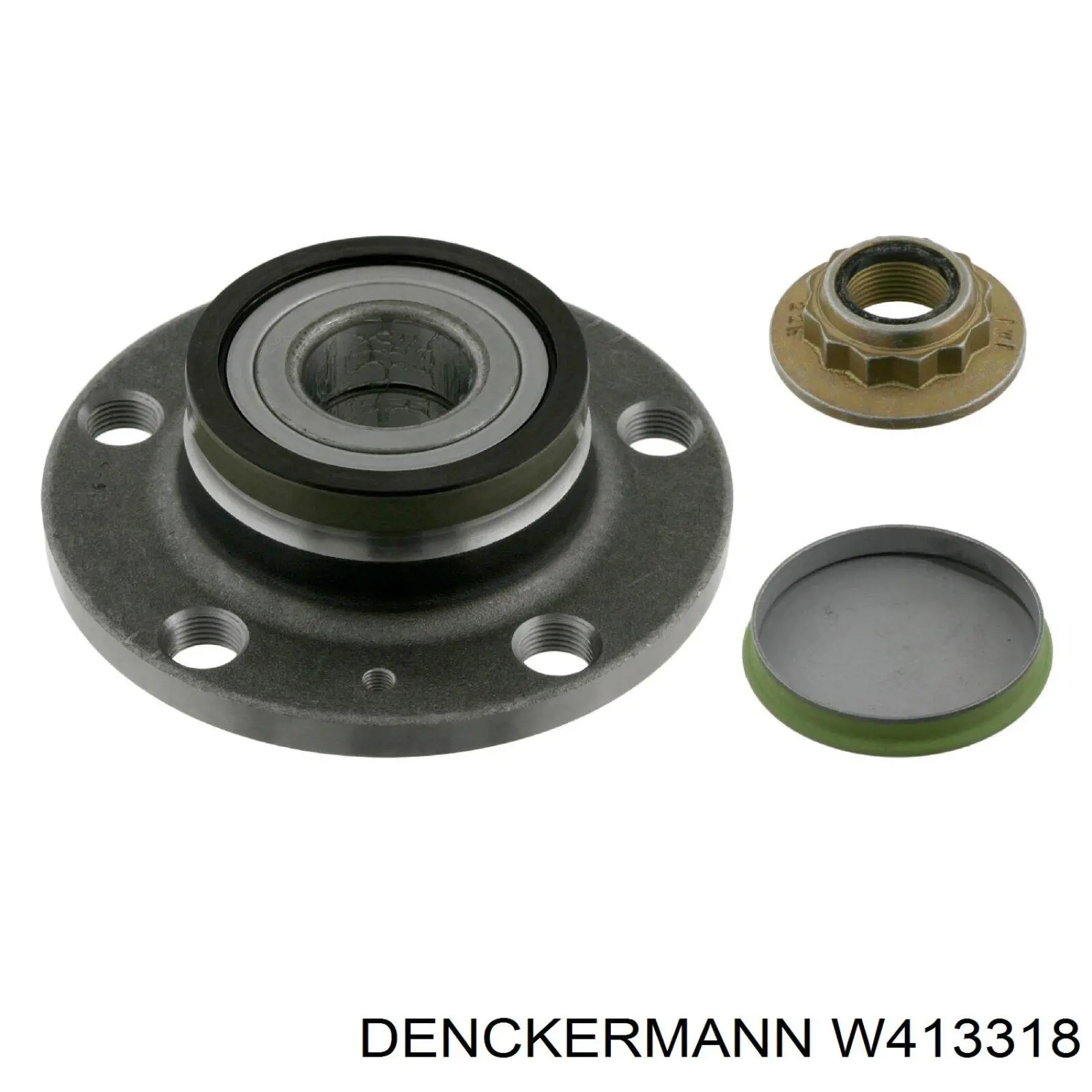 W413318 Denckermann cubo de rueda trasero