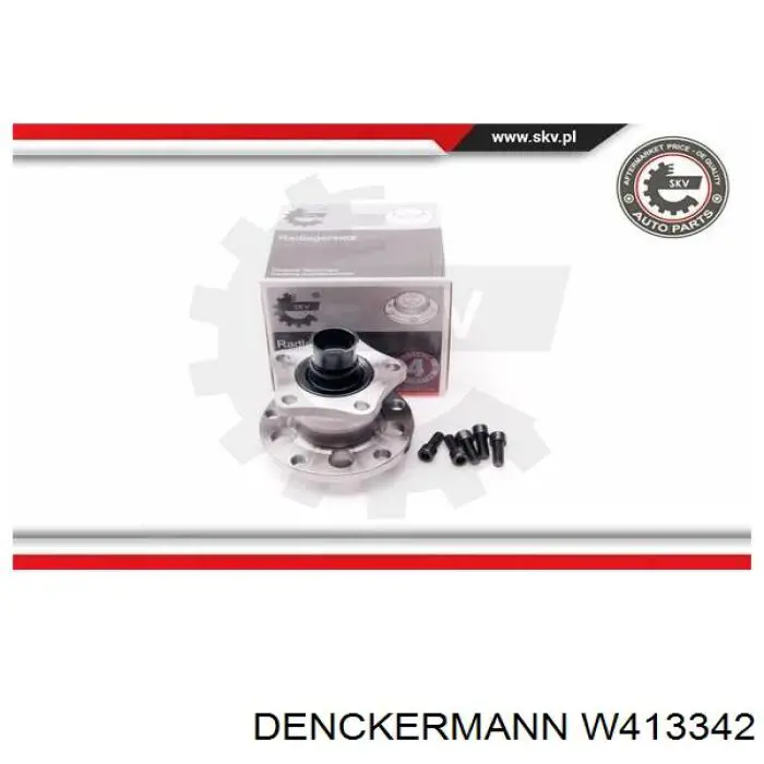 W413342 Denckermann cubo de rueda trasero