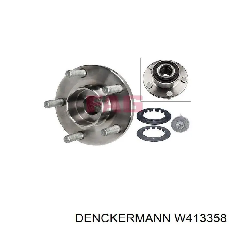 Buje de rueda delantero Denckermann W413358 precio, desde 63,99 EUR