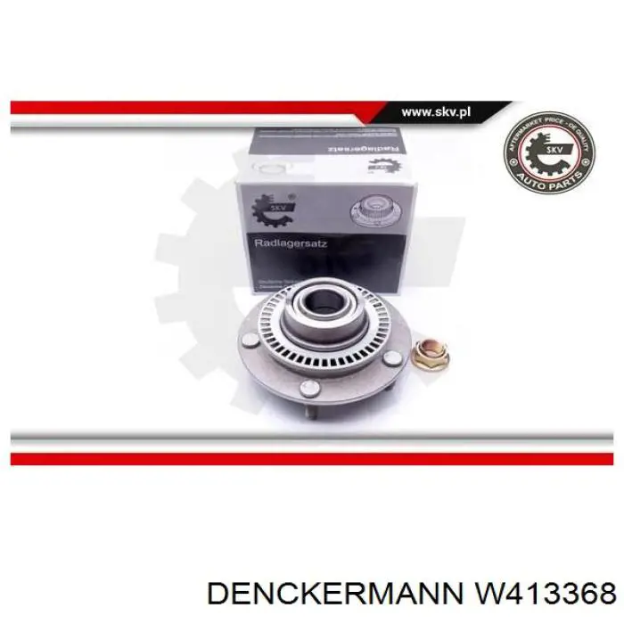 W413368 Denckermann cubo de rueda trasero