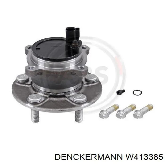 W413385 Denckermann cubo de rueda trasero