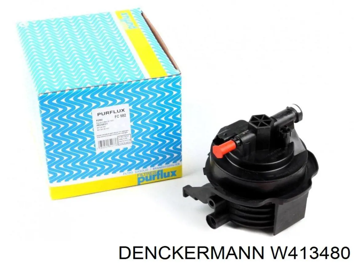 W413480 Denckermann cubo de rueda delantero