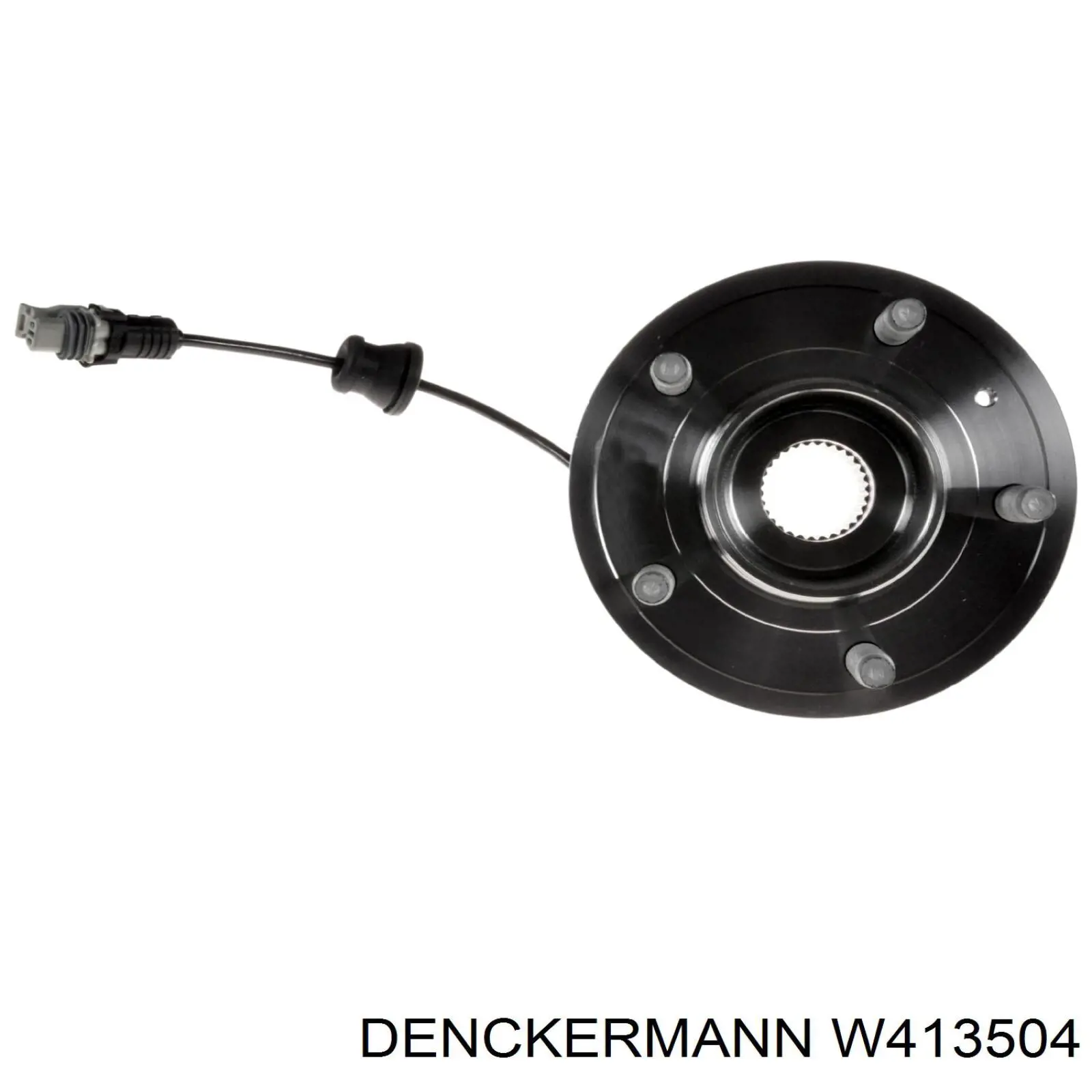 W413504 Denckermann cubo de rueda trasero