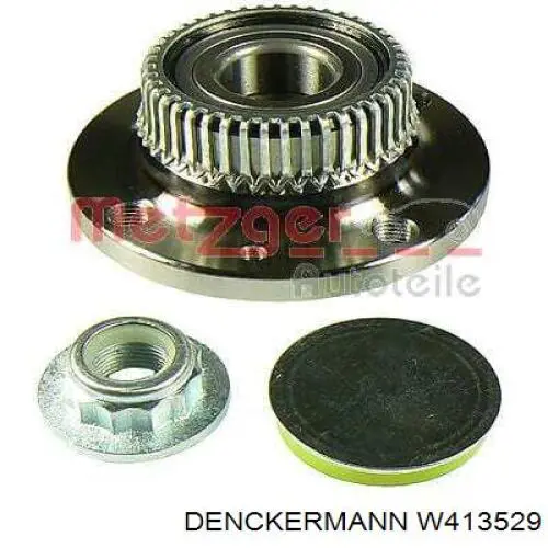 W413529 Denckermann cubo de rueda trasero